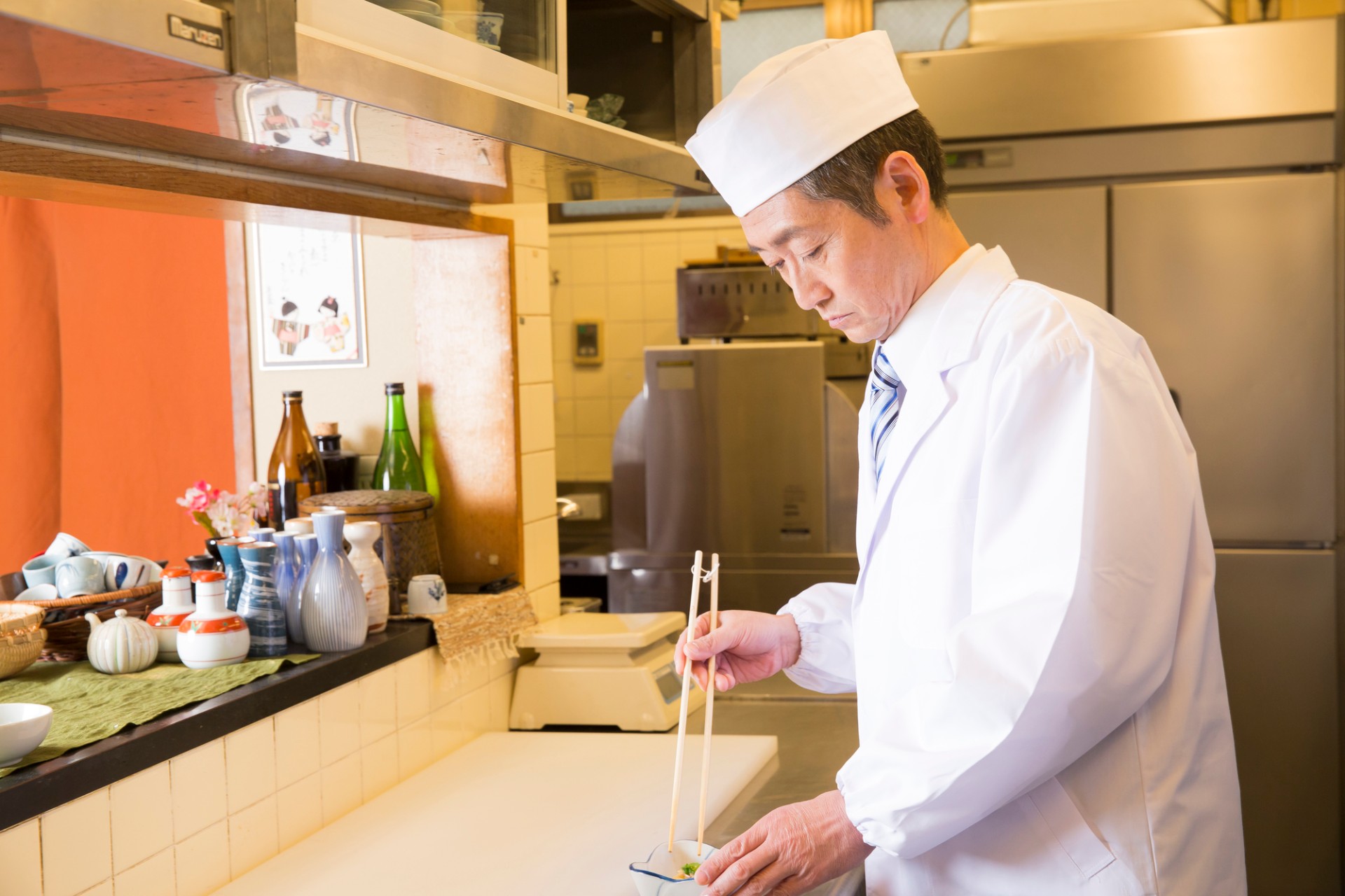 カウンター席で楽しむ日本料理 | 神奈川県横浜の割烹料理なら四代目 魚盛